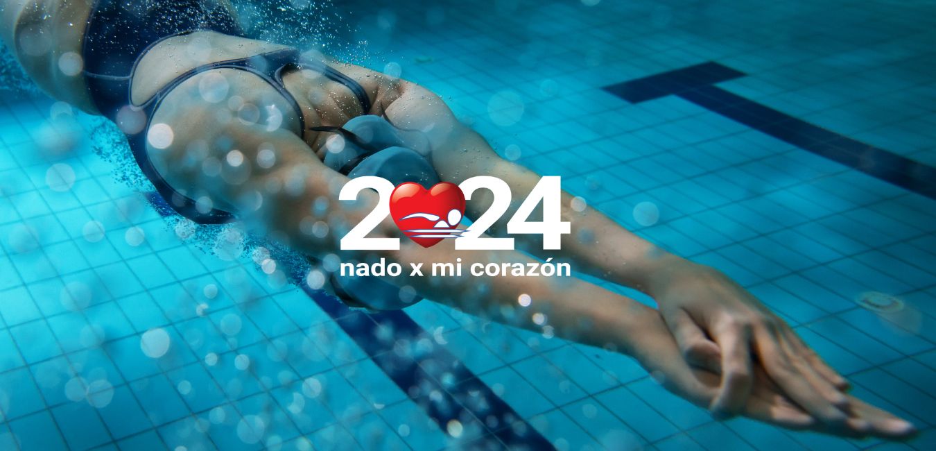 Inicia “Nado por mi corazón 2024”, el evento acuático más grande de México